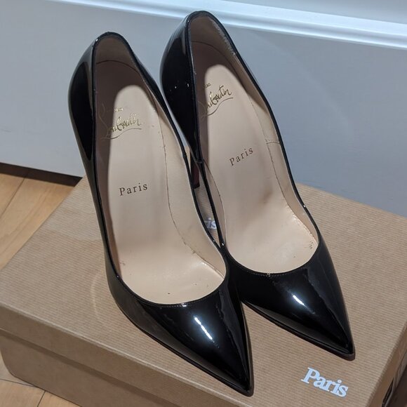 Christian Louboutin | So Kate 120 Patent Leather Pumps - Picture 4 of 15